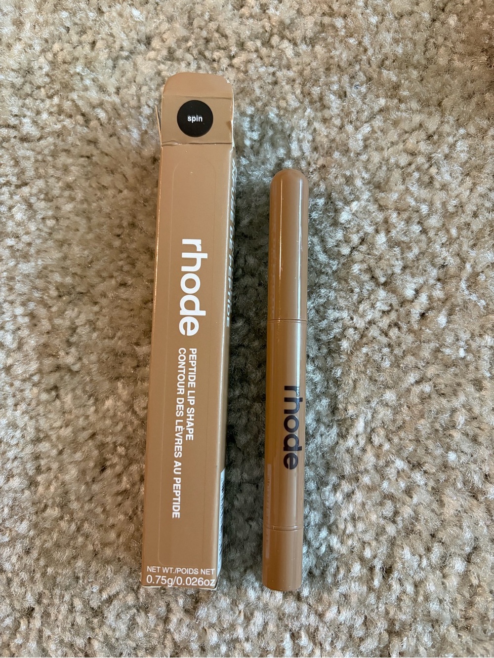 Rhode Peptide Lip Shape- Spin (NWT)